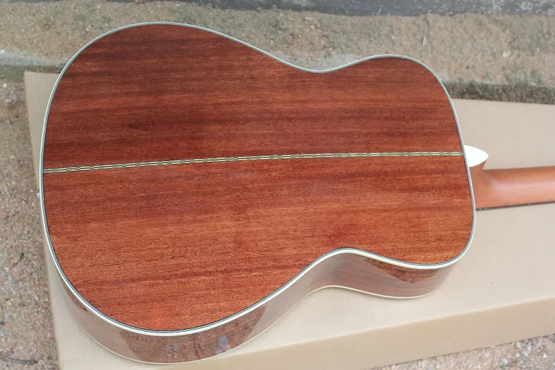 Новинка+ Гитара фабрика+ блонд Топ 000 28 модель Акустическая гитара желтый топ 00028 акустическая электрогитара