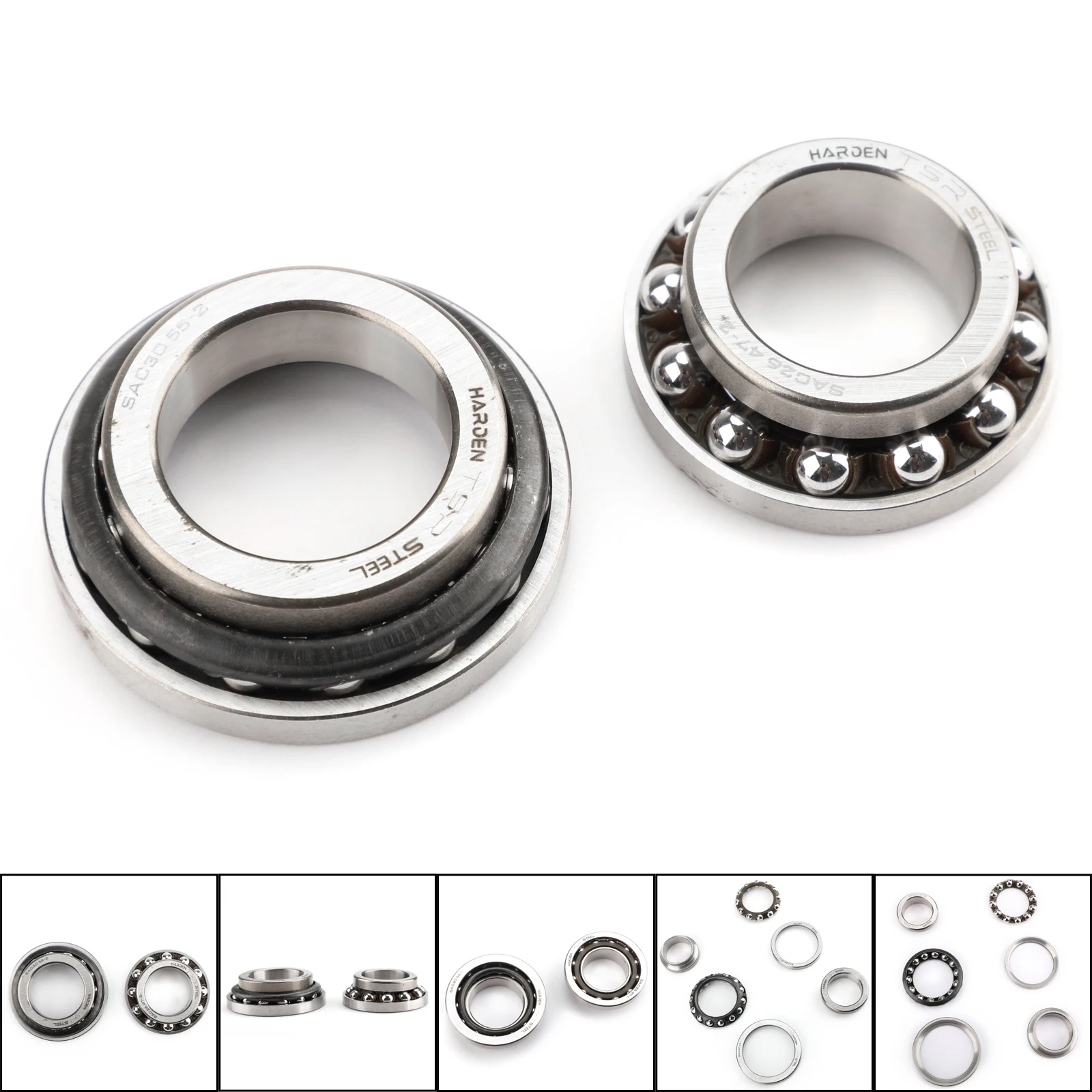 Artudatech для мотоцикла Honda 91016-MR7-003 CB1000R CB500F VT750 Shadow Steering подшипник головки Kit 91015-KT8-005