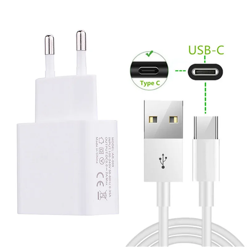 USB-C зарядный кабель type C для samsung A40 huawei P30 Pro honor 20 9 Oppo F11 A83 Reno2 Pro Realme Q адаптер мобильного телефона - Тип штекера: Charger Type-C Cable