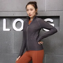 Новинка, одежда для йоги, плотная дышащая верхняя одежда для бега фитнеса спорта и отдыха, куртка, Женский спортивный свитер