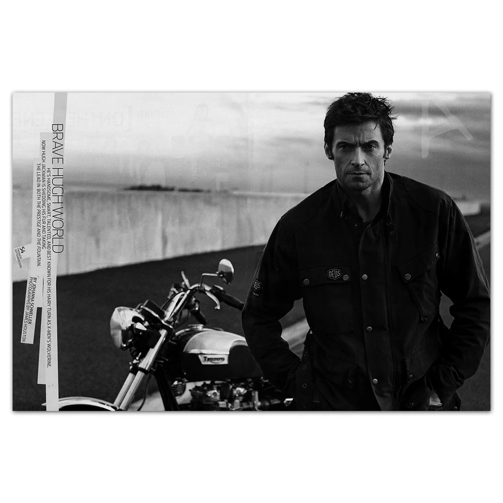 Плакат и печать Hugh Jackman настенная Картина на холсте Настенная картина для