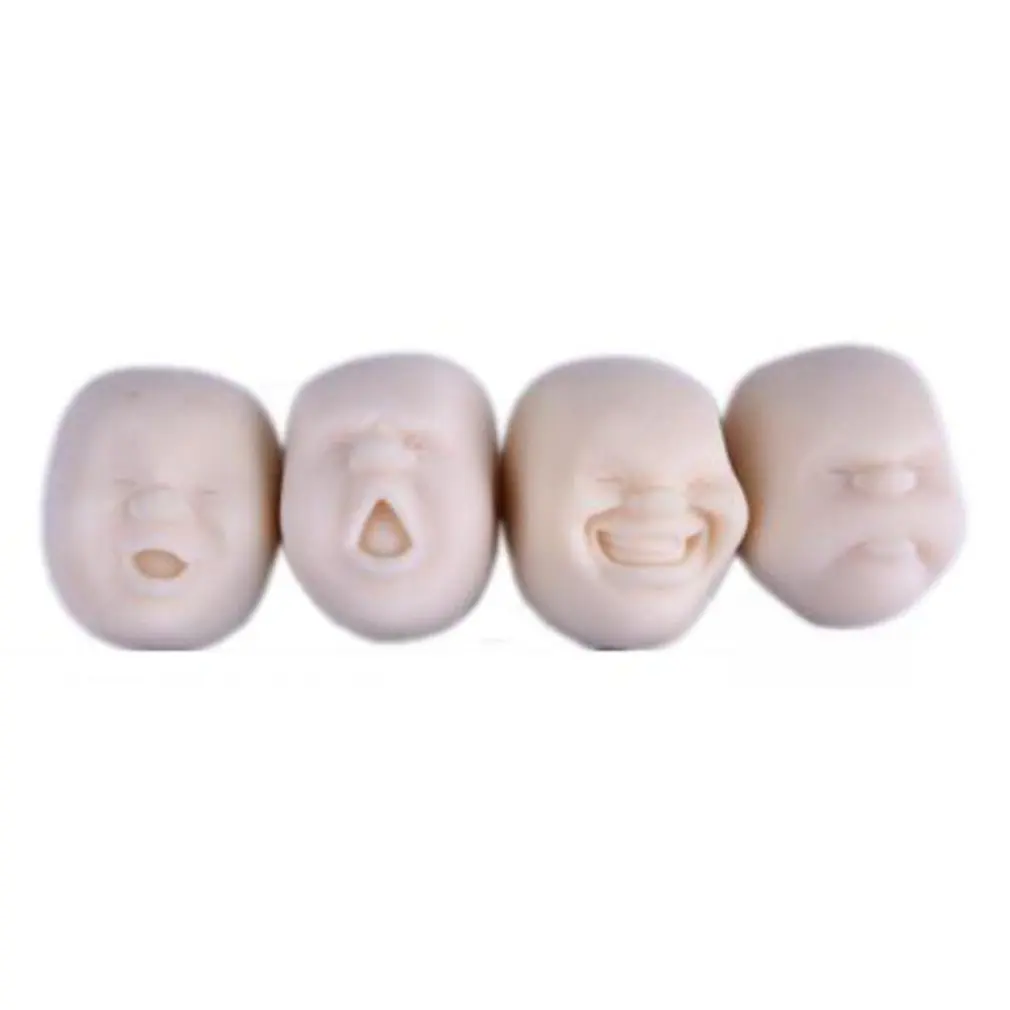 

Funny Decompression Human Face Ball Anti-stress Toy pinch press throw hurl knock trample this face ball Decompression Ball