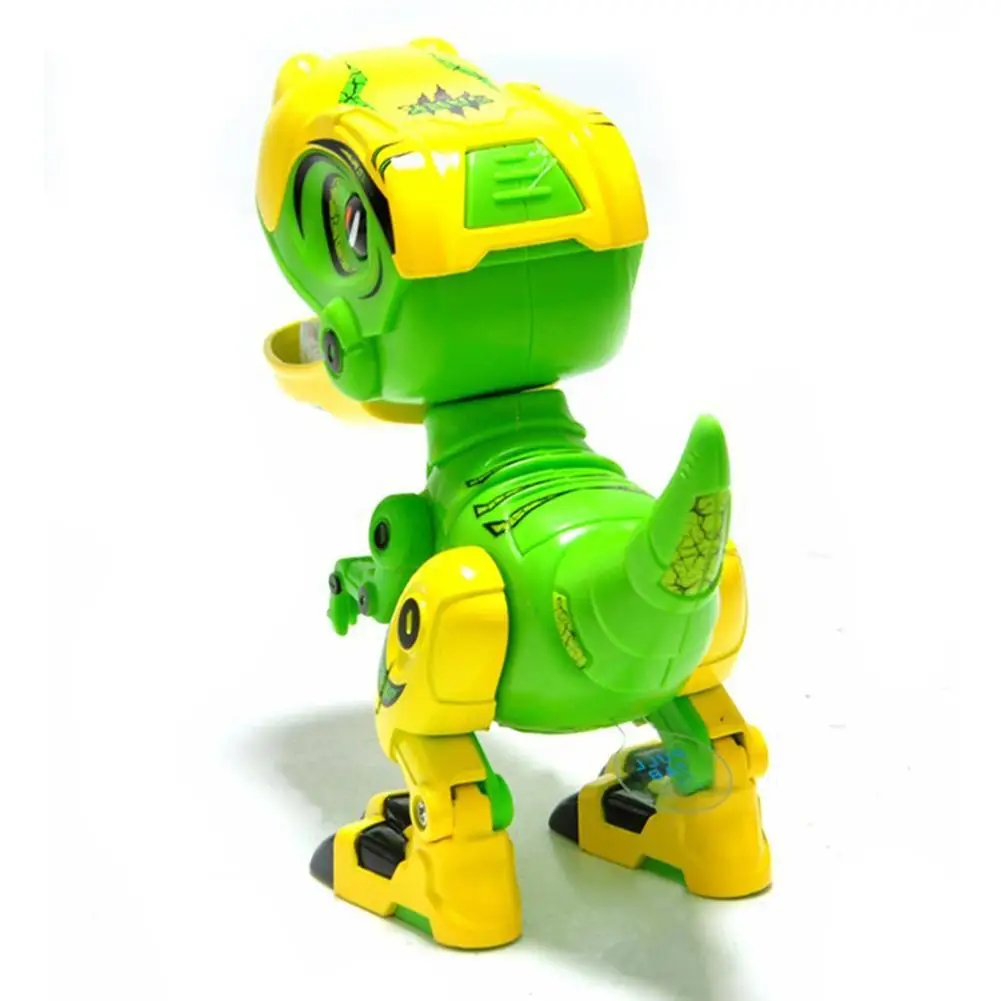 Динозавр дистанционное управление; Электроника робот со световым звуком для детей Детские игрушки Рождественский подарок игрушки