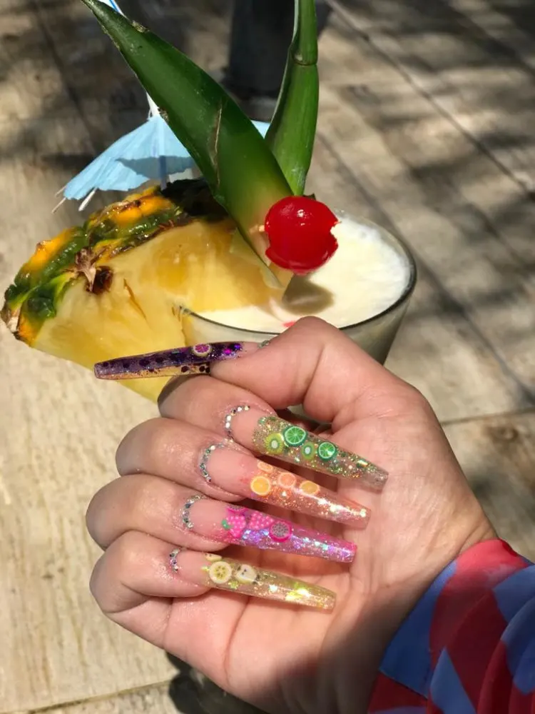 Rainbow Lollipop Nail Art!  Food nail art, Food nails, Nails