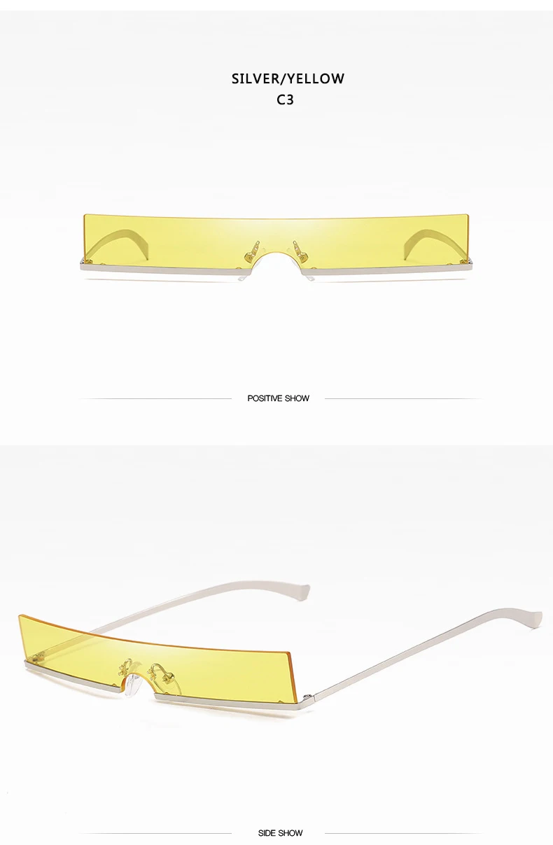 Классические прямоугольные полуоправы солнцезащитные очки сексуальные женские брендовые Дизайнерские Модные металлические оправы цветные линзы солнцезащитные очки UV400