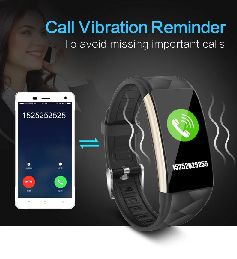 Colorful Smart Watch Waterproof Blood Pressure Heart Rate Sport Smart Fitness Bracelet Watch Band intelligent Activity Tracker