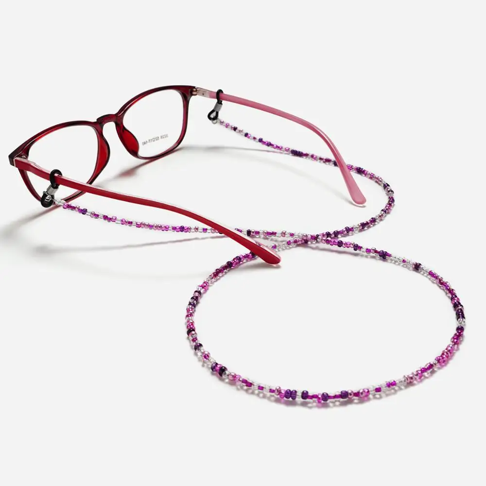 2022 Hot Womens Small Beads Eyeglass Eyewears Sunglasses Reading Glasses Chain Cord Holder Neck Strap Rope High Quality | Аксессуары для