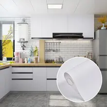 Matte White Eco-friendly Wallpapers Waterproof and Moisture-proof Stickers Bedroom Living Room Self-Adhesive Decors Wall Sticker