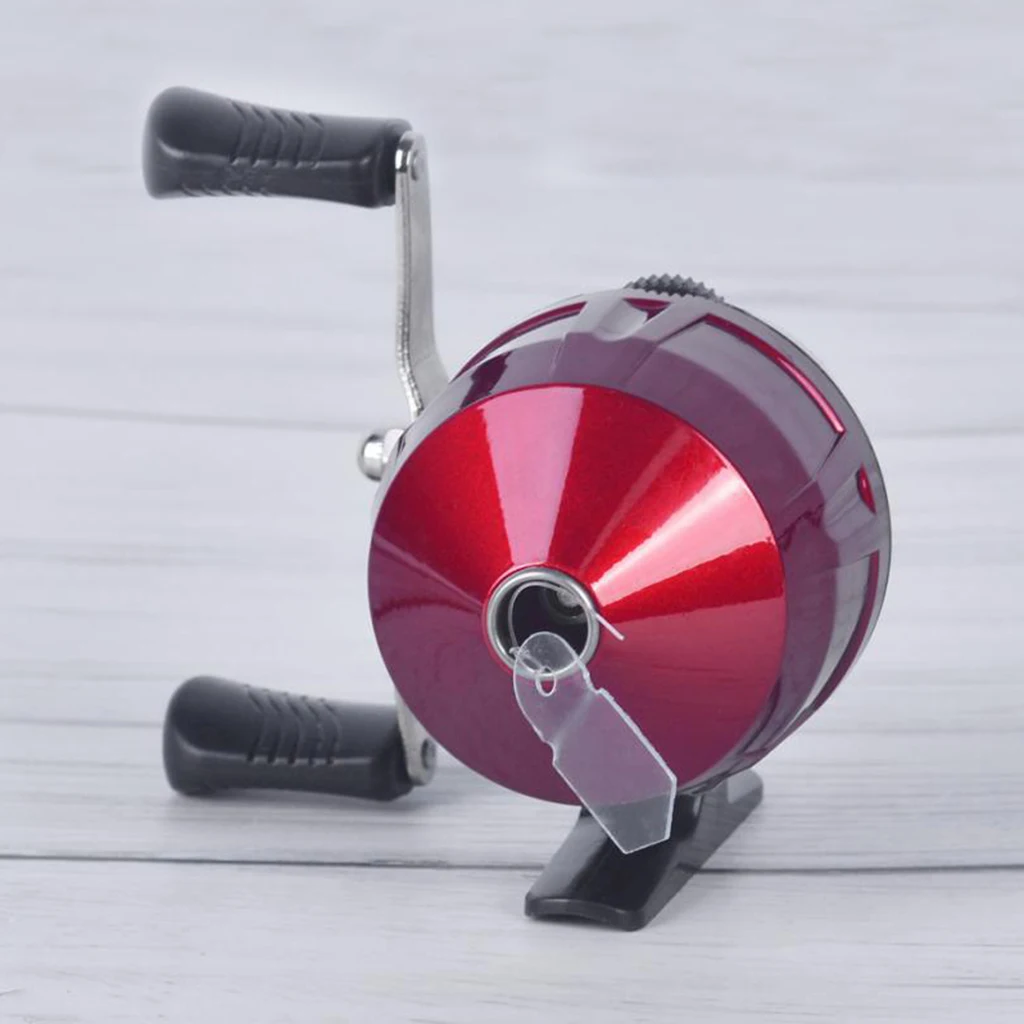 Aluminum Alloy Spincast Fishing Reels 10LB/85YDS Gears for Hunting Fishing Spearfishing Tackles Accessories