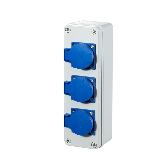 Boîte De Prises De Courant Multifonction Étanche 220v 16a, Boîtier