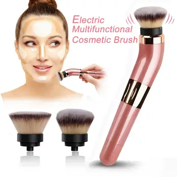 

360 ° Electric Makeup Brush Automatically Rotate Smart Makeup Brush / Powder Brush / Blush Brush Makeup Tool