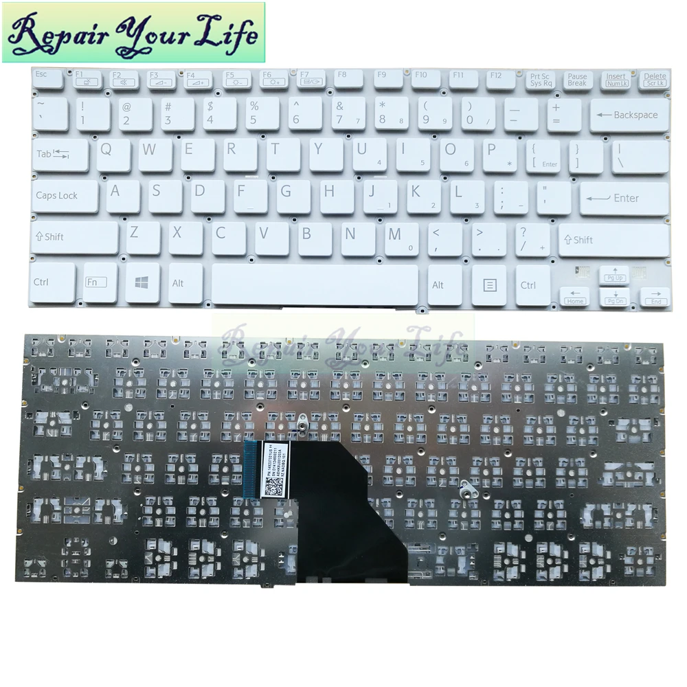 Клавиатура для ноутбука SONY SVF142C29U SVF142C29M SVF142C SVF142 SVF141 SVF1421E2E SVF1421L1E английская