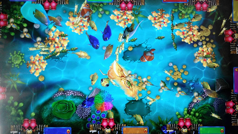 Arcade Shooting Game Machine Host Accessories for 6-10 Players Description Image.This Product Can Be Found With The Tag Names Board Game, Fish hunter game machine, Sports Entertainment