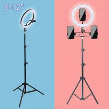 Ringlight For Makeup Live Fill Light Ring Light LED Selfie Stand Tripod Dimmable YouTube Lamp Photo Video Camera Phone
