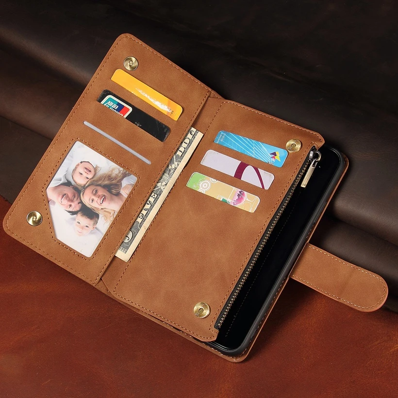 

Luxury Flip Leather Multi Card Slot Wallet Case For Huawei P30 Pro P Smart 2019 Mate 30 Lite Honor 10i 20Lite Cover PU Phone Bag