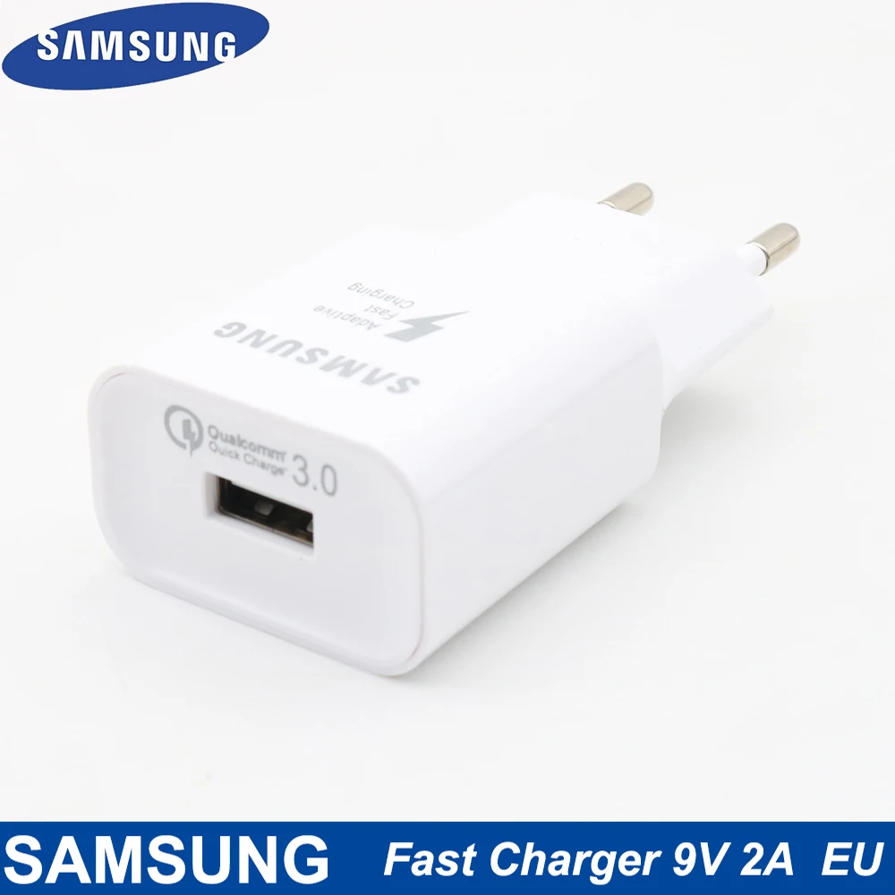 Для оригинала samsung 9V2A EU зарядное устройство Адаптивное быстрое штекер USB быстрый