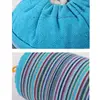 Stripe Yoga Cervical Pillow Old Coarse Cloth Buckwheat Pillow Health Care Stick Pillow Cervical Physiotherapy Neck Pillow 5