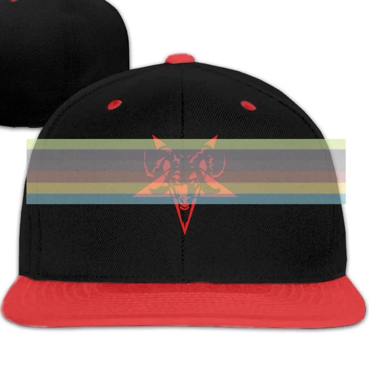 Известная бейсболка BrandBAPHOMET с пятиконечной звездой модель 666 дьявол оккультная