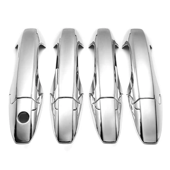 

Hot 8pcs Set ABS Chrome 4 Door Handle Covers for Honda for CR-V CRV 2007 2008 2009 2010 2011 Handle Frame Trim Sticker Accessori