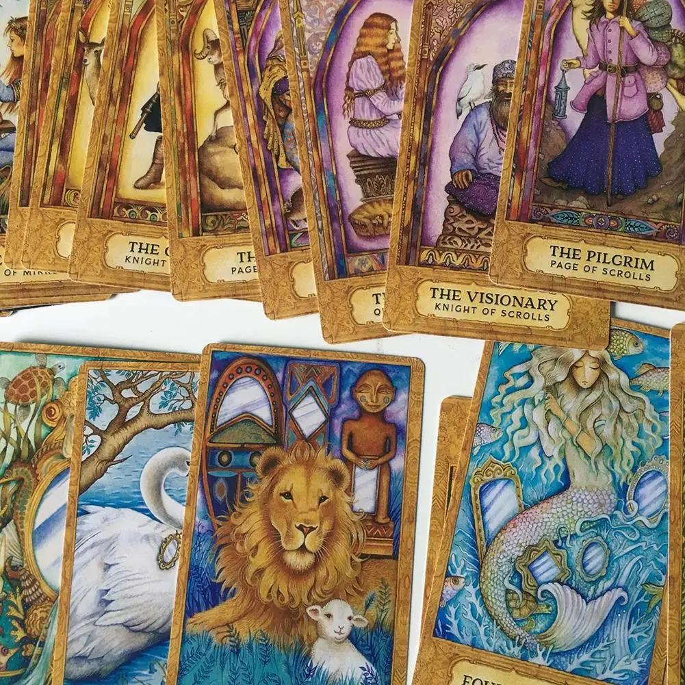 78 Sheets English Chrysalis Tarot Deck Board Games Tarot Cards For Women Family Gift Party Playing Card Entertainment Games