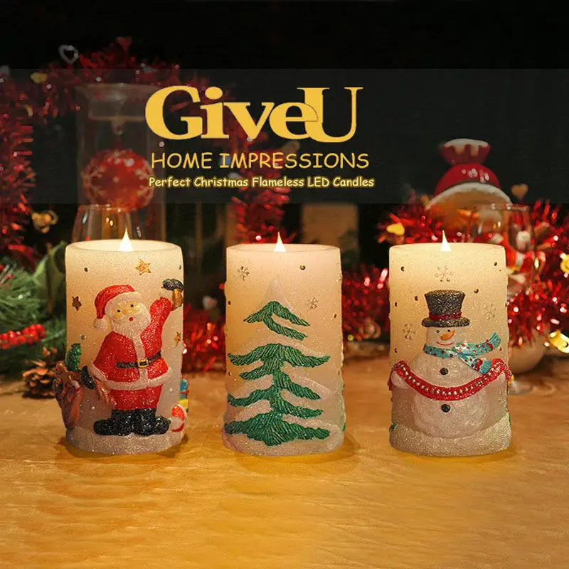 

LED Light Candles Tmming Electronic Fake Candle For Party Christmas Decoration Battery Operated Flameless Candles Home Decor