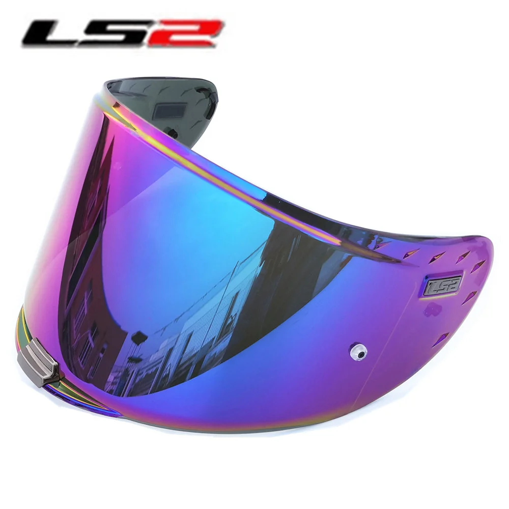 LS2 FF327 Challenger шлем козырек мотоциклетный шлем запасной лицевой щит LS2 FF327 шлем козырек - Цвет: Rainbow