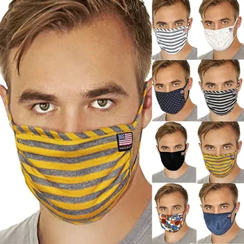 

Washable Mask 8PC Adult Fashion Printing Dustproof Windproof Outdoor Riding Quick-drying 1 pcs adult men casual fashion Wholesal