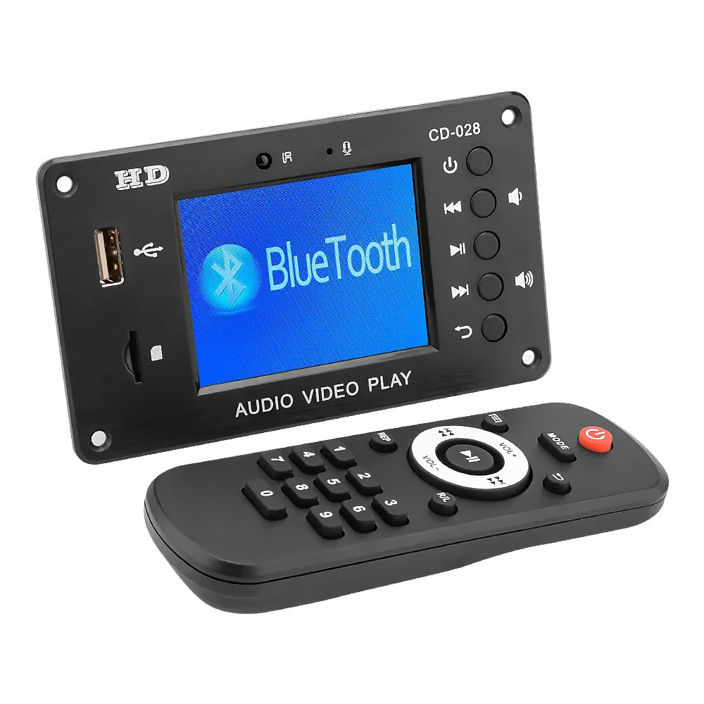 Decodificador de Áudio Módulo de Decodificação Som de Casa Aiyima Bluetooth Rádio fm Digital Diy Alto-falante Amplificador 5.0 Usb tf - Image 3