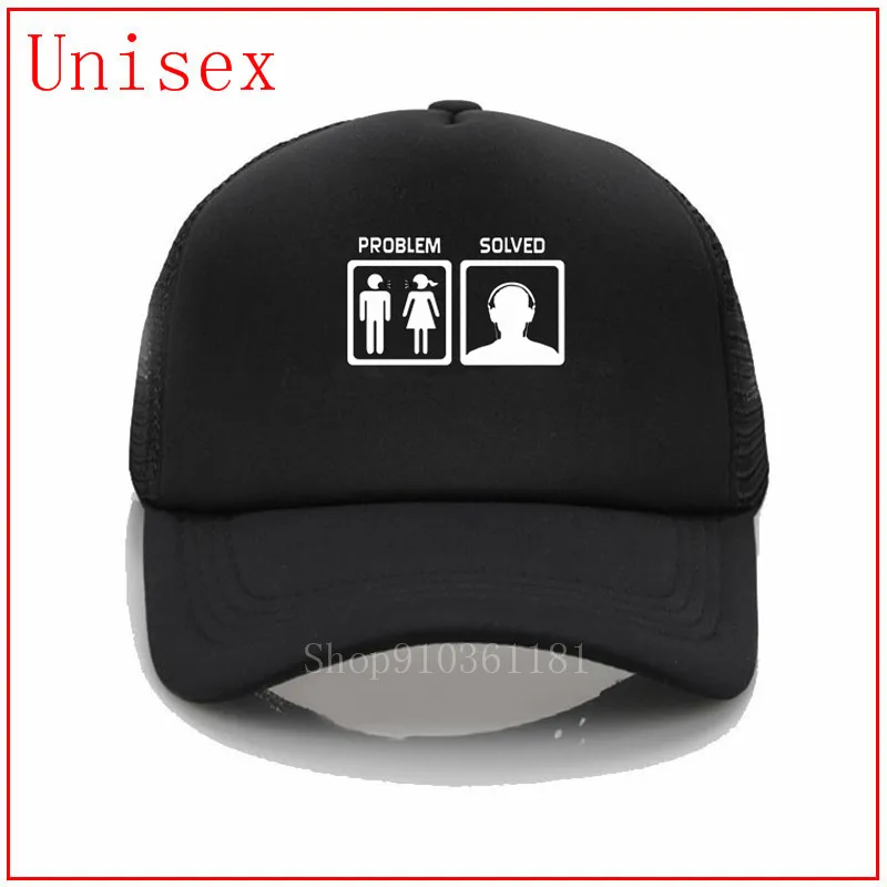 Problem Solved music.png baseball cap women dad hats visor hat gorras para hombre for men Boyfriend's Day Gift | Аксессуары для