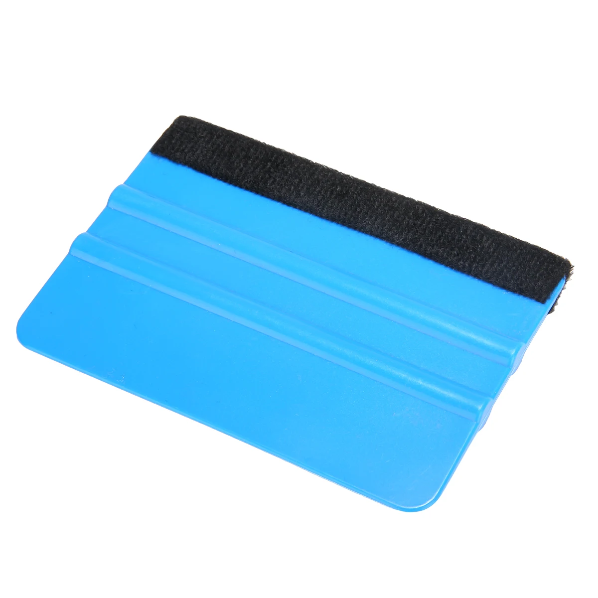 New Arrival 1pc 10x7.5cm Plastic Car Vinyl Squeegee Decal Wrap Application Tool Soft Felt Edge Scraper for Vinyl Applications