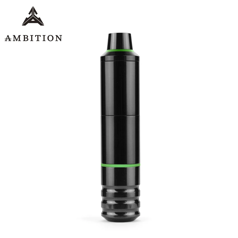 Ambition tattoo pen machine rotary brushless motor custom made logo CNC