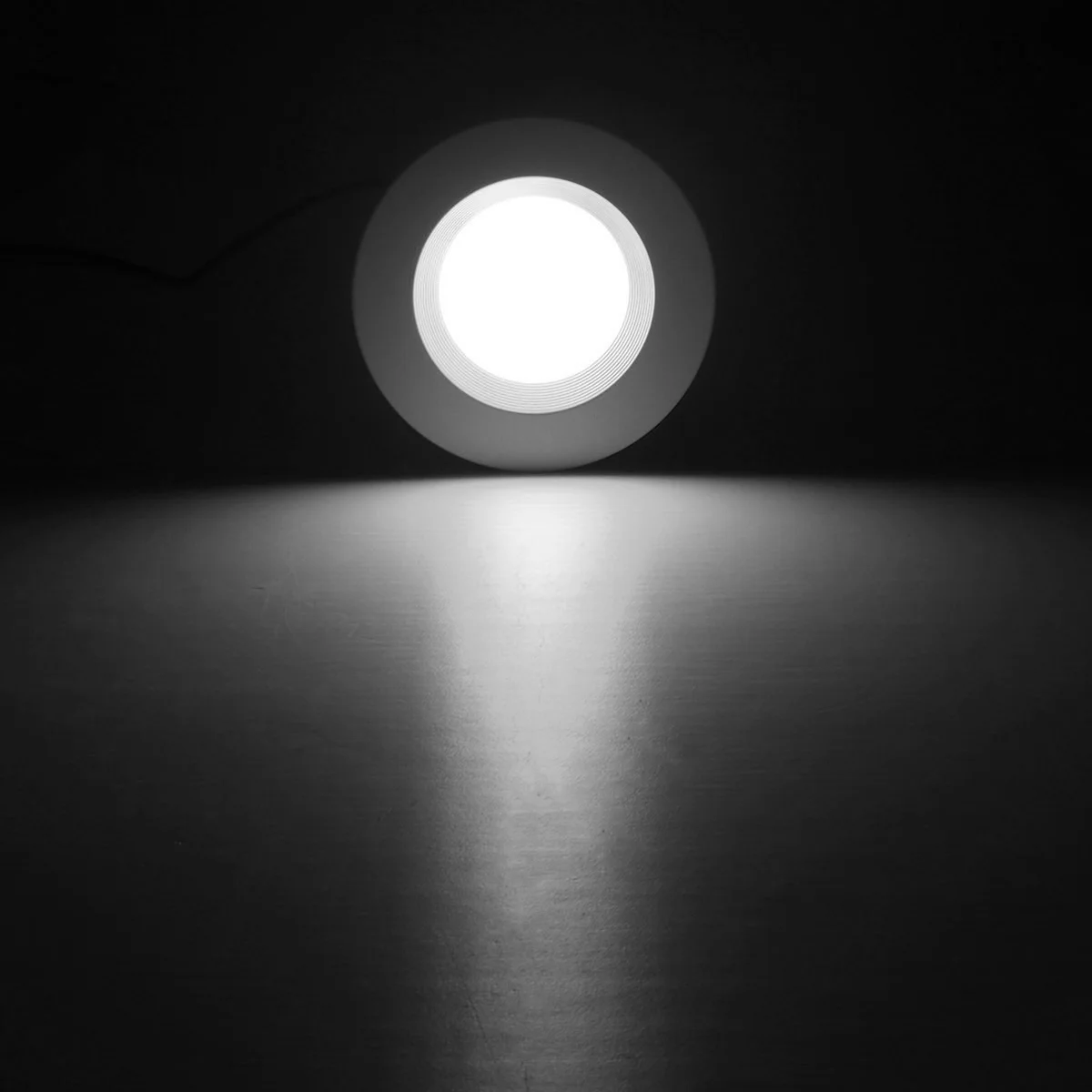 LED Downlight 5/6inch Dimmable 15W Round LED Panel Light E26 Ultra-thin Recessed LED Light White/Warm White forhome lighting