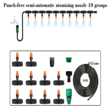 

New DIY Plant Watering Micro Drip Irrigation System Garden Hose Accessories Watering Kits with Adjustable Drippers High Quality