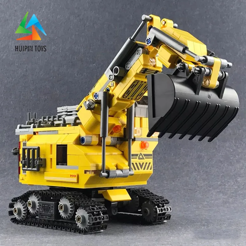 

899Pcs XINGBAO Building Blocks легоe technic XB-13002 Moc Giant Excavator Compatible 20007 Model Children Toys Bricks Gift 4PX