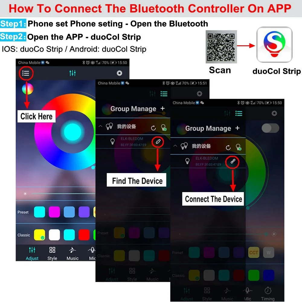 20 Meter RGB 5050 Tuya WiFi Led Strip Light Alexa ribbon 15M 10M 5M led diode tape Bluetooth Controller power adapter for Home