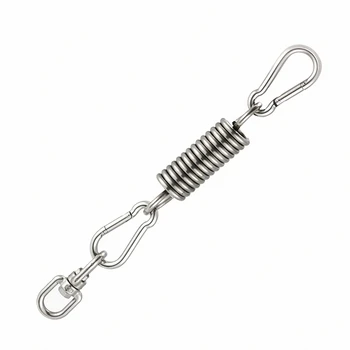 

Stainless Steel Ceiling Spring Hook 360 Rotating Swing Hook for Hammock Veranda Seat Chair