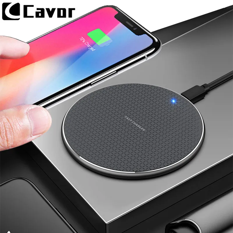 

Qi Wireless Fast Charger For Iphone X Plus Xsmax Iphone XS MAX Case Mobile Phone Accessory Wireless Charging Pad Charge Chargeur