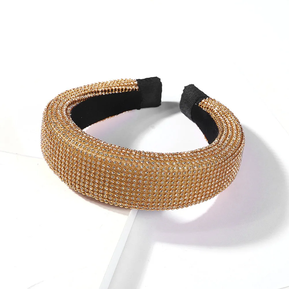 Dvacaman ZA Роскошные Полные Стразы головная повязка звезда с многоцветными геометрическими кристаллами преувеличенный мяч шоу Подиум оголовье