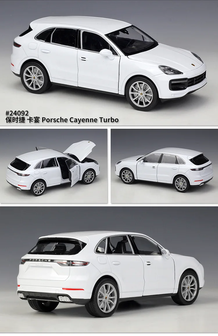 Welly 1:24 Porsche Cayenne турбо сплав модель автомобиля Diecasts& игрушечные транспортные средства коллекционные подарки не-пульт дистанционного управления Тип транспортная игрушка