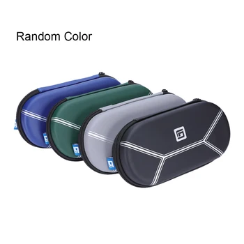 

Portable EVA Shockproof Carrying Case Flat Storage Box Pencil Eyeliner Holder Phone Holder Random Color Universal Pouch