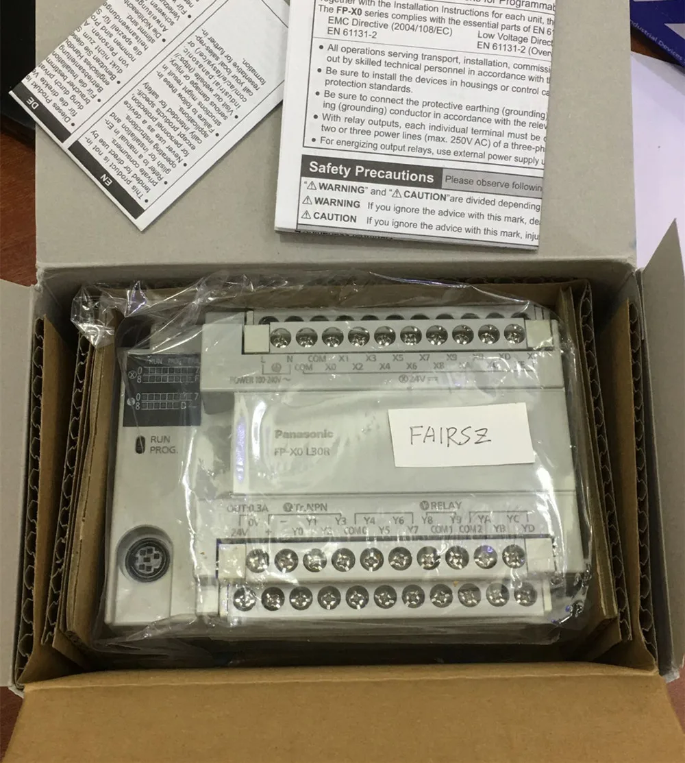 Новый оригинальный PLC AFPX0L30R-F FP-X0L30R FPX0-L30R программируемого контроллера |