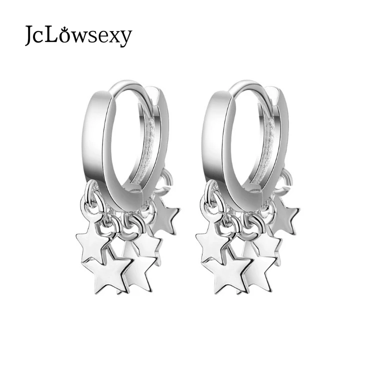 Jclowsex новые модные серьги в виде кисточек из звезд для женщин 925 стерлингового серебра сережки oorbellen pendientes