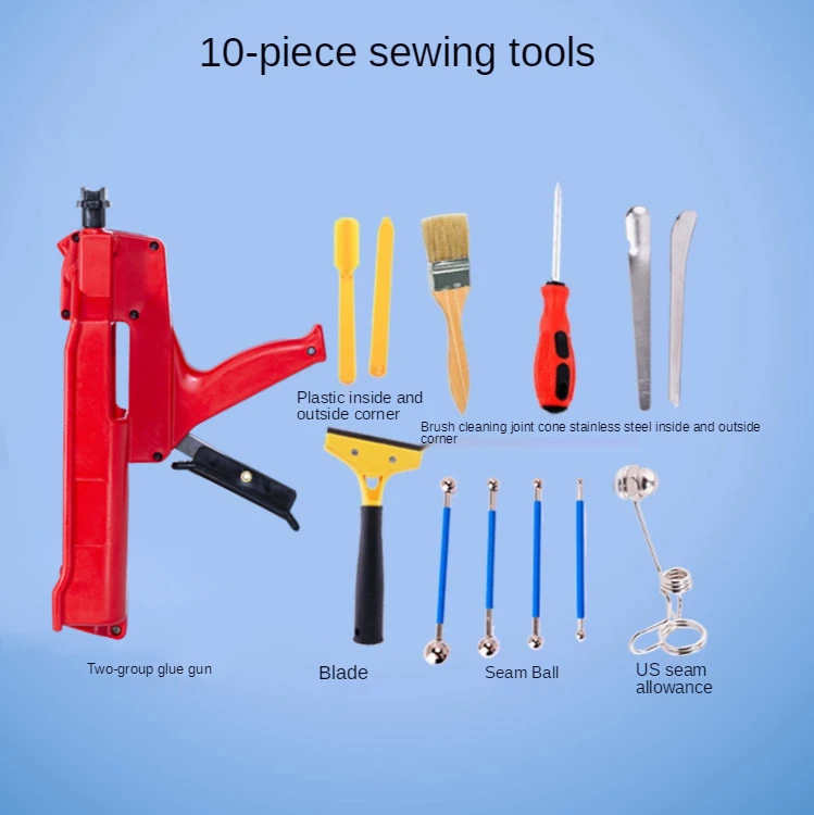 

Professional ceramic tile beautifying agent combination tool full set of combination double-barrel glue gun pressure ball seam c