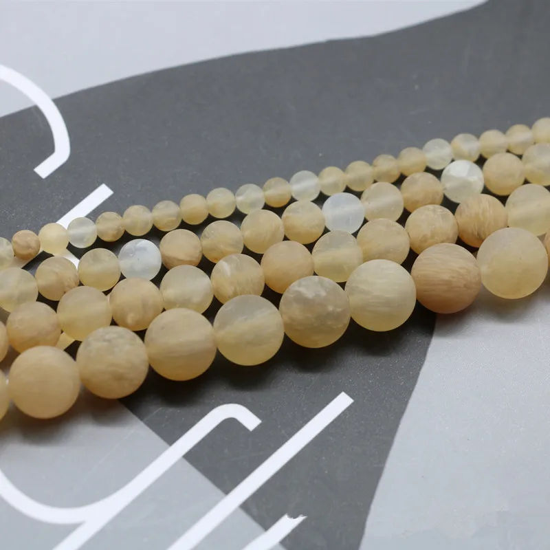 

New Scrub Beads Jewelry Accessories Bracelet Necklace Making Materials DIY Handmade Accessories