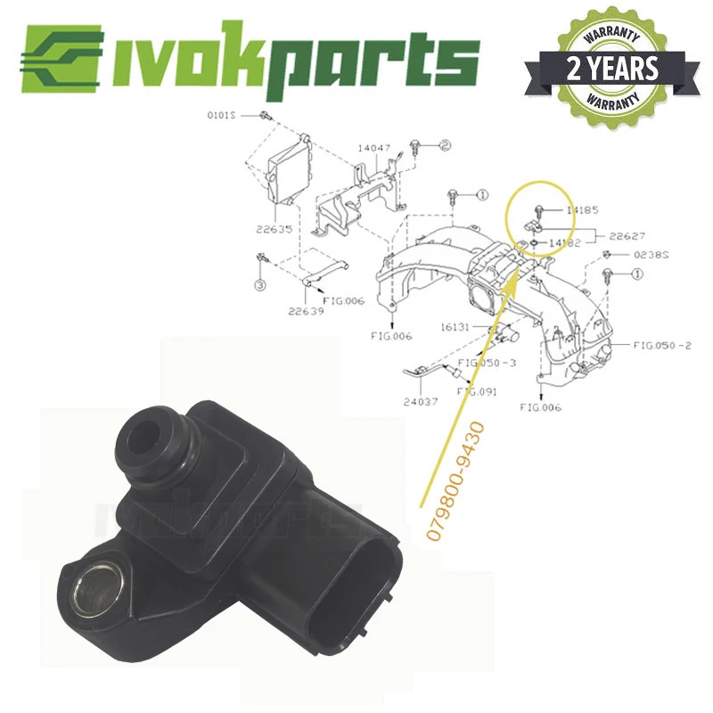 Датчик полного давления для Subaru BRZ Impreza Legacy Forester Outback XV 1 6 i 2 0 5 22627AA510 2011-2019 |
