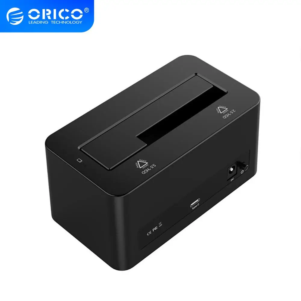 ORICO ABS Material 2.5 / 3.5 inch Type-C Hard Drive Dock 10Gpbs High Speed 12TB Large Capacity HDD Box For Laptop Desktop | Компьютеры и