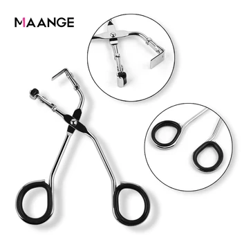 

MAANGE 1Pc Professional Eyelash Curler Folded False Eyelash Aids Nature Curl Stainless Steel Cosmetic Makeup Tools Accessories