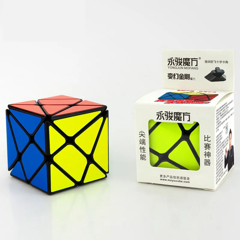 

[YJ/Yongjun Changing Jingang Rubik's Cube YJ 8320 "Three Layer Variants Black Face Abnormity Cube Wholesale