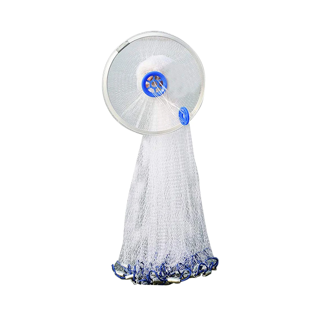 

Bait Cast Mesh Trap Net Portable Fishing Landing Net Shrimp Cage For Fish Lobster Prawn Minnow Crayfish Crab