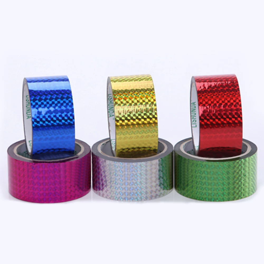 

1PC 40M/70M Flash Sealing Tape Packing Label Sealing Packaging Tape Pure Color Adhesive Tape Adhesvie Tapes